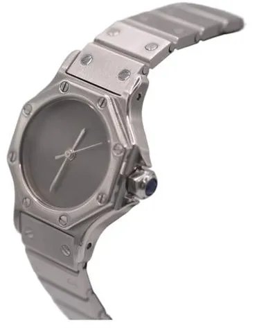 Cartier Santos 2965 30mm Stainless steel Gray 1