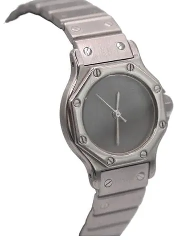 Cartier Santos 2965 30mm Stainless steel Gray 2