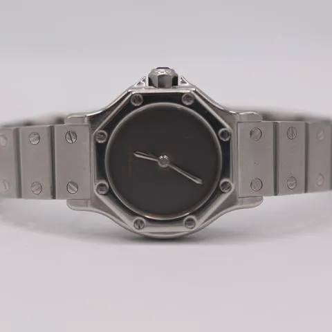 Cartier Santos 2965 30mm Stainless steel Gray 4