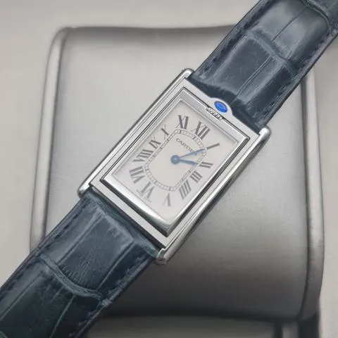 Cartier Tank 2390 25mm Stainless steel Silver