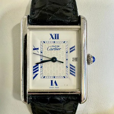 Cartier Tank 2414 26mm Silver White