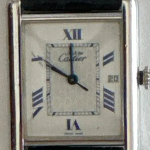 Cartier Tank 2414 26mm Silver White 8