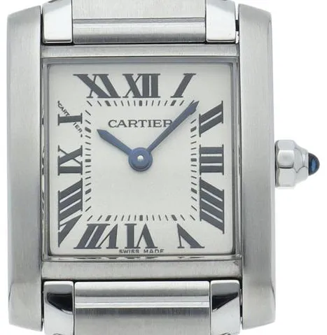 Cartier Tank Française W51008Q3 25mm Stainless steel Silver