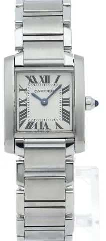 Cartier Tank Française W51008Q3 25mm Stainless steel Silver 1