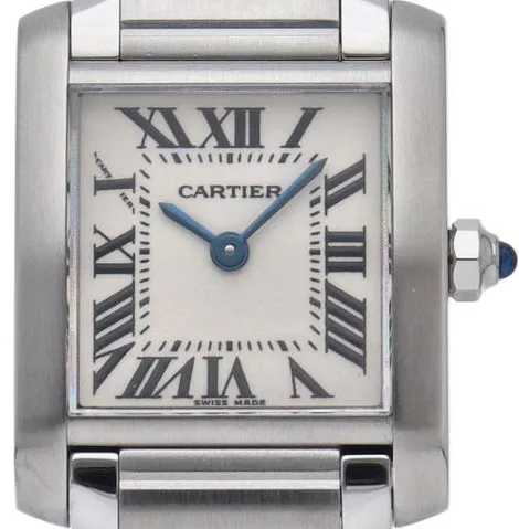 Cartier Tank Française W51008Q3 25mm Stainless steel Silver