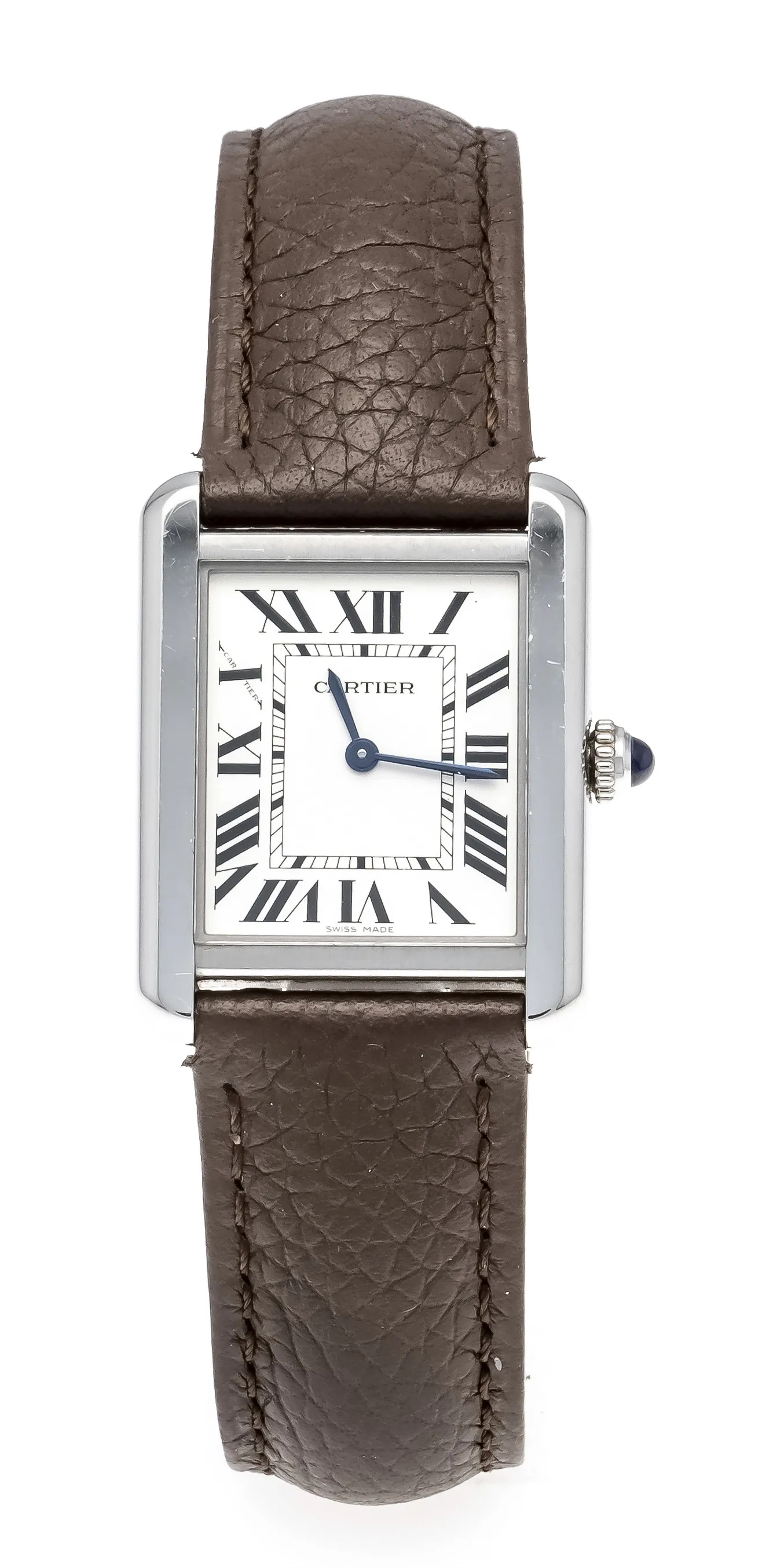 Cartier Tank Solo 3170 24mm Stainless steel Silver