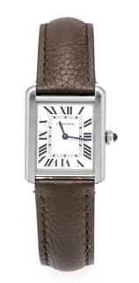 Cartier Tank Solo 3170 Stainless steel Silver