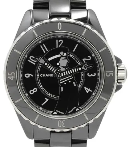 Chanel J12 J12 39mm Stainless steel Black