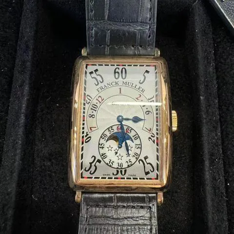 Franck Muller Long Island 1250 H IR L 32mm Rose gold Silver