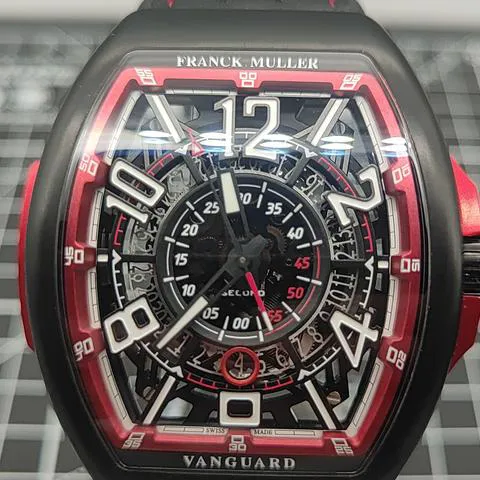 Franck Muller Vanguard V 45 SC DT SQT TT NR BR ER 45mm Carbon fiber Skeletonized