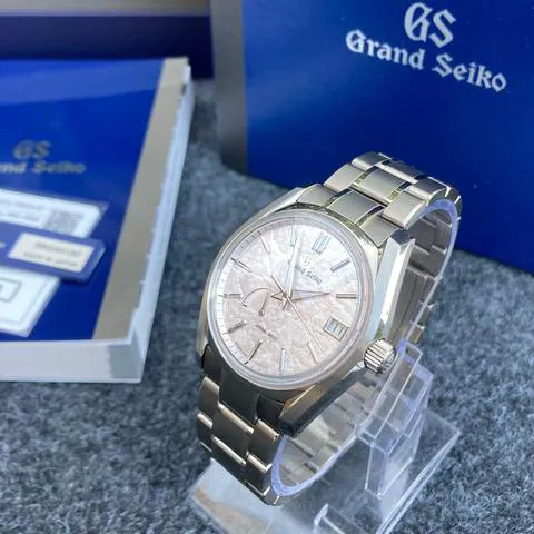 Grand Seiko Heritage SBGA413 40mm Titanium Silver