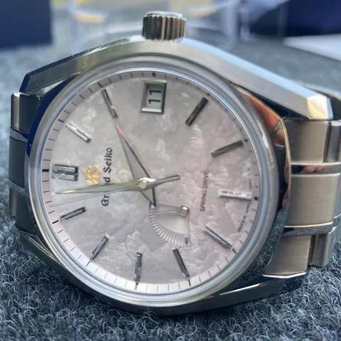 Grand Seiko Heritage SBGA413 40mm Titanium Silver 2