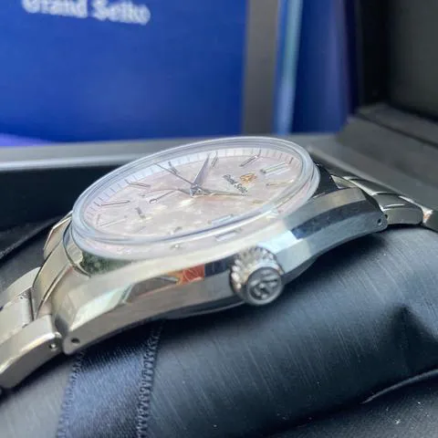 Grand Seiko Heritage SBGA413 40mm Titanium Silver 4