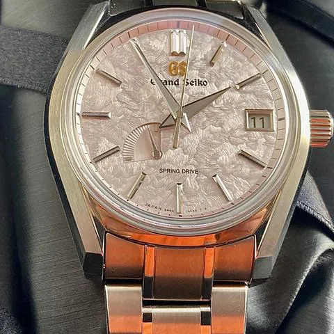 Grand Seiko Heritage SBGA413 40mm Titanium Silver 8