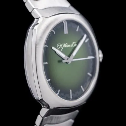 H. Moser & Cie. Streamliner 6200-1200 40mm Stainless steel Green 1