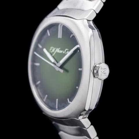 H. Moser & Cie. Streamliner 6200-1200 40mm Stainless steel Green 2