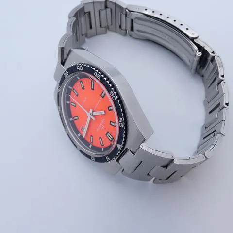 Helvetia 37mm Stainless steel Orange 4