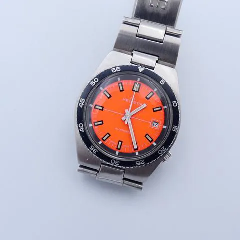 Helvetia 37mm Stainless steel Orange 11