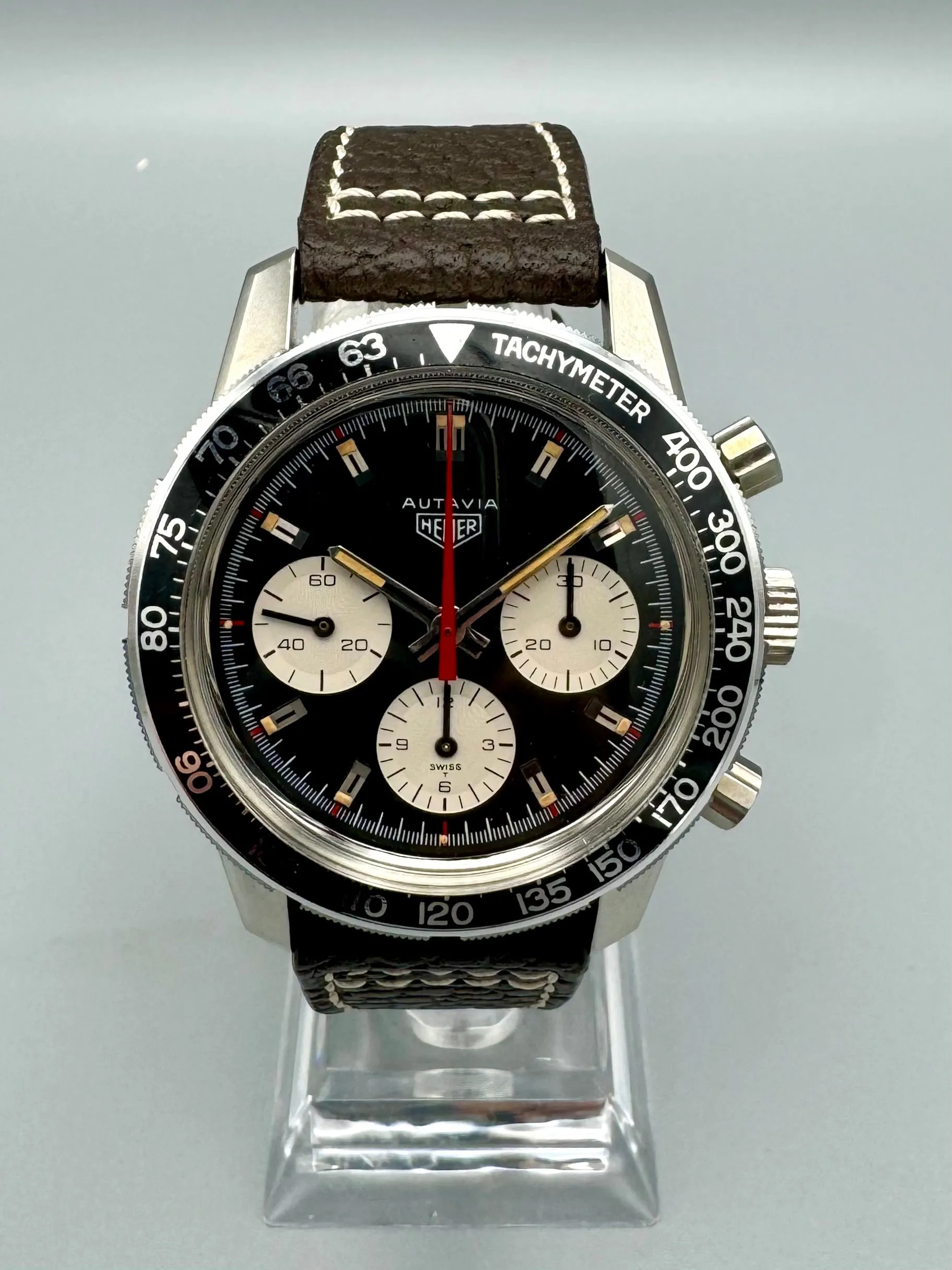 Heuer Autavia 2446 39mm Black