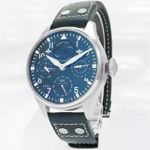 IWC Big Pilot IW503605 46.2mm Stainless steel Blue 5