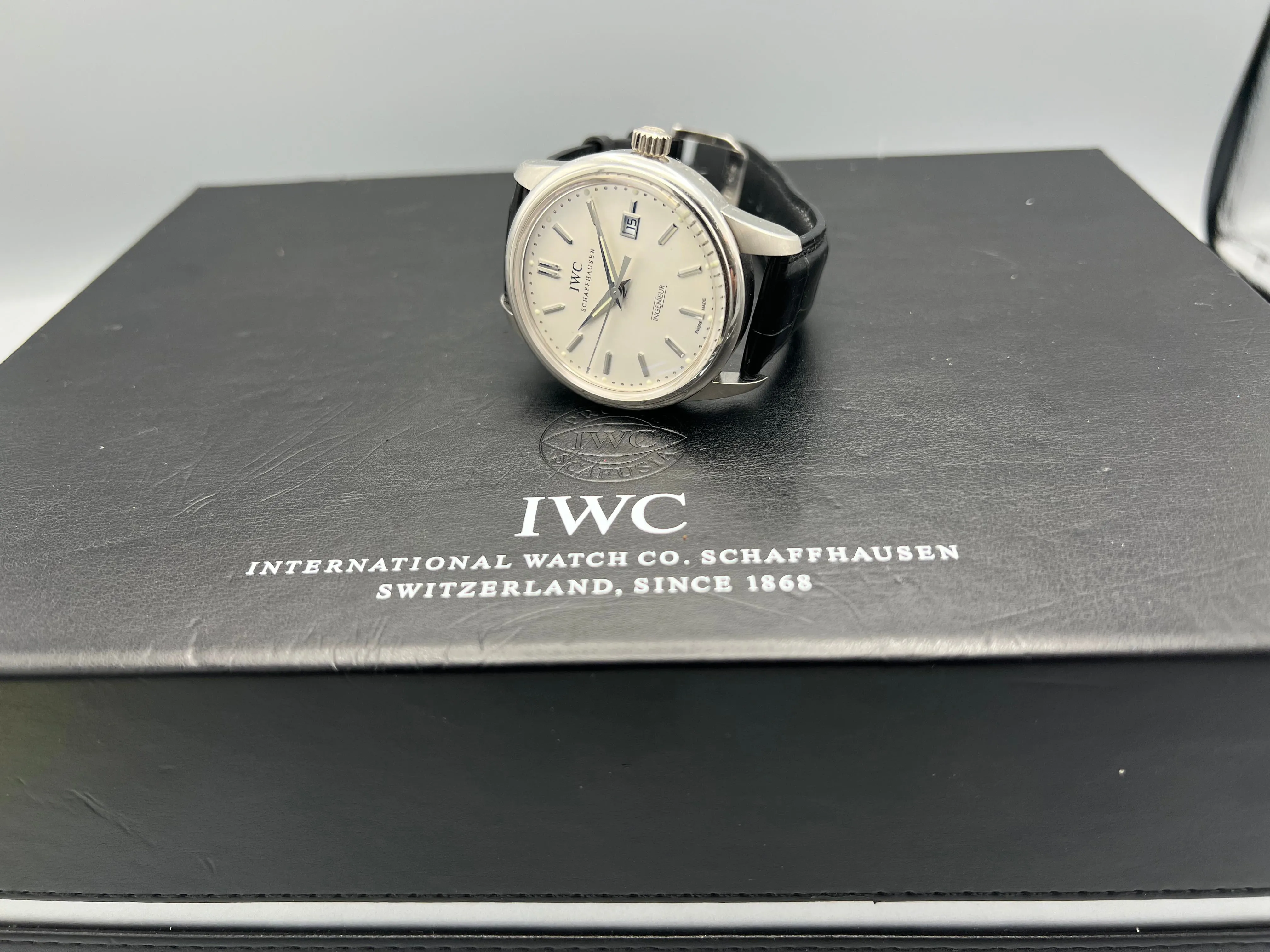 IWC Ingenieur Automatic IW323305 42.5mm Platinum Silver 1