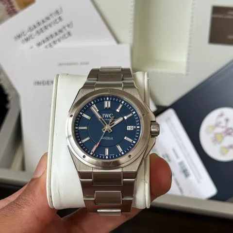 IWC Ingenieur Automatic IW323909 40mm Stainless steel Blue