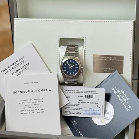 IWC Ingenieur Automatic IW323909 40mm Stainless steel Blue 1