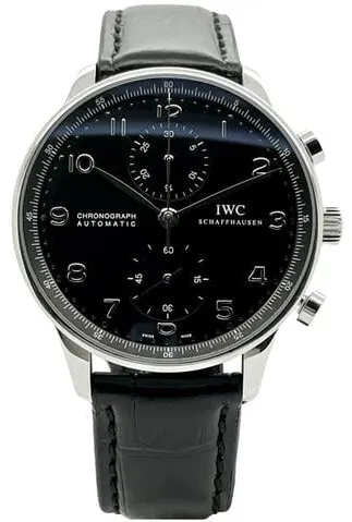 IWC Portugieser IW371438 41mm Stainless steel Black