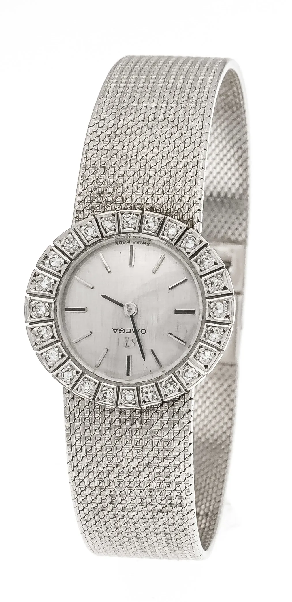 Omega 7173 22mm White gold