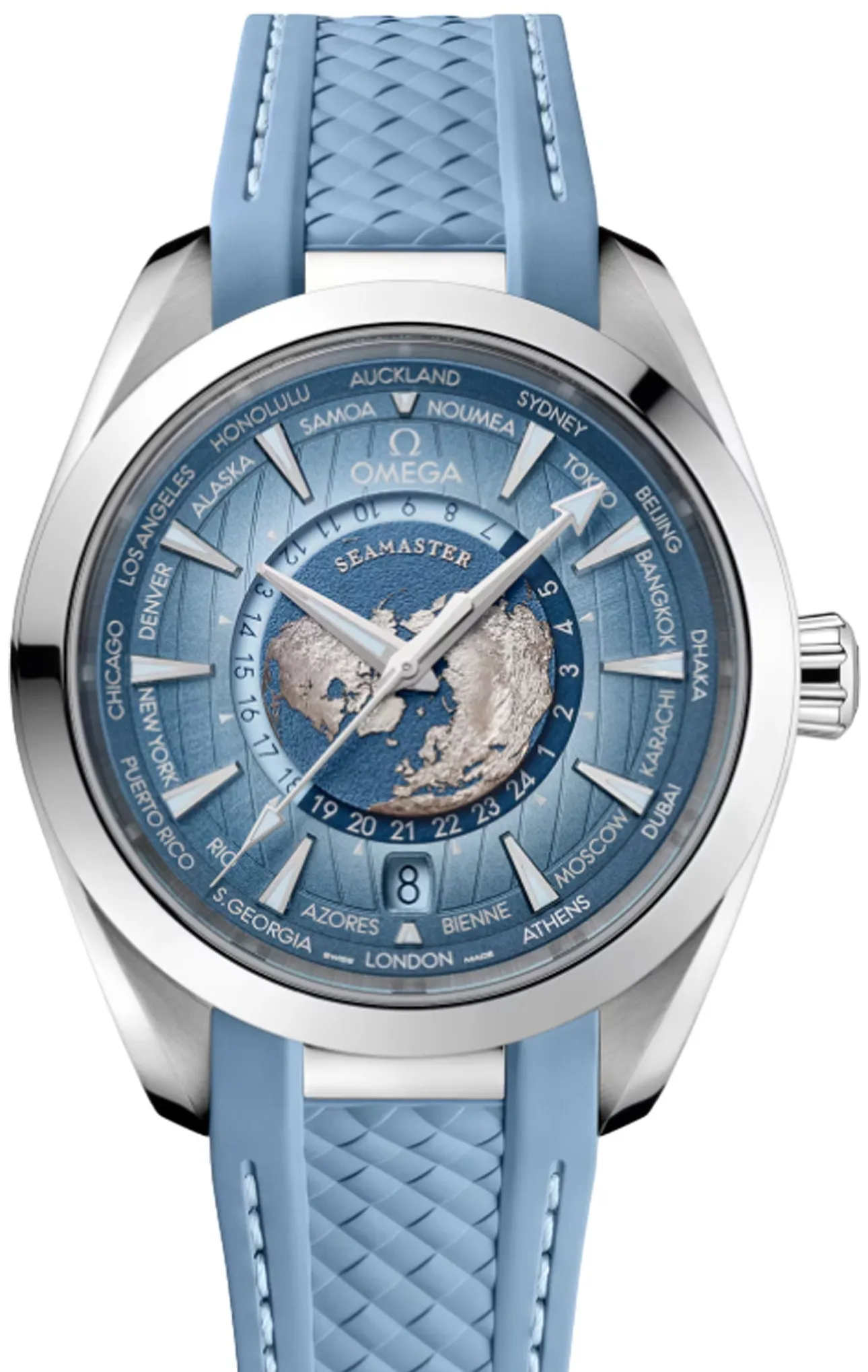 Omega Aqua Terra 150M 220.12.43.22.03.002 43mm Stainless steel Blue