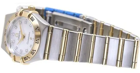 Omega Constellation 1262.75.00 22mm Yellow gold and Stainless steel White 2