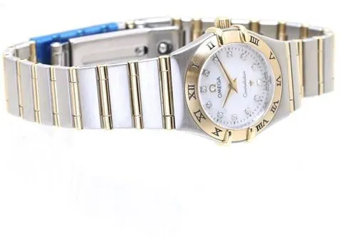 Omega Constellation 1262.75.00 22mm Yellow gold and Stainless steel White 5