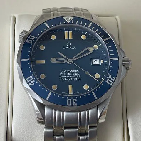 Omega Seamaster Diver 300M 25318000 41mm Stainless steel Blue 1