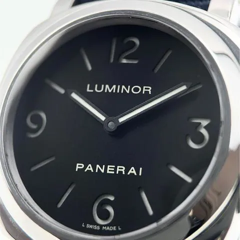 Panerai Luminor Base PAM 00112 44mm Stainless steel Black 1