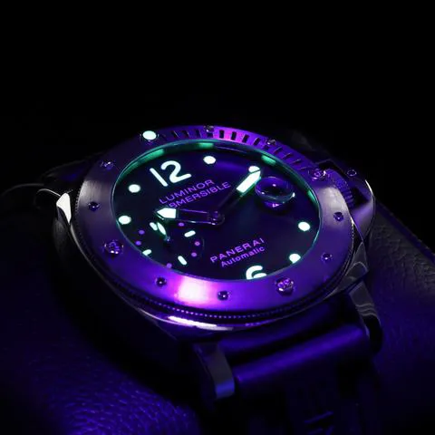 Panerai Submersible PAM 00024 44mm Stainless steel Black 7