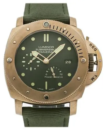 Panerai Submersible PAM 00507 47mm Bronze Green