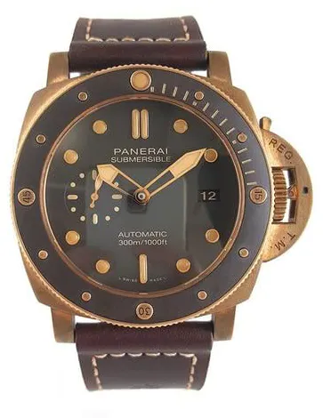 Panerai Submersible PAM 00968 47mm Bronze Brown