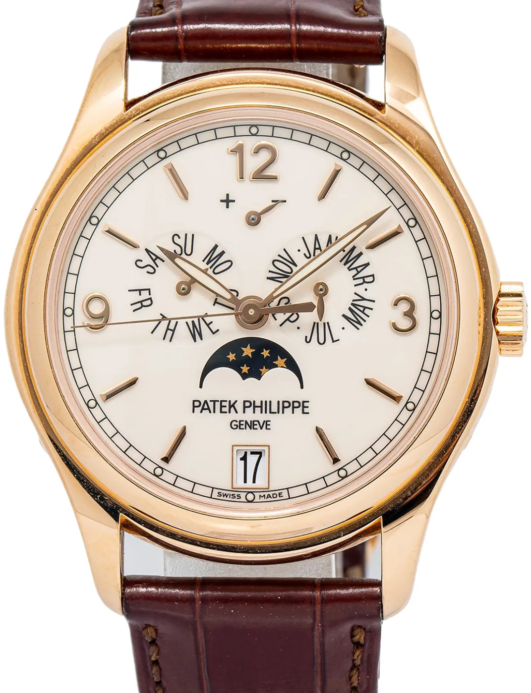 Patek Philippe Annual Calendar 5146R-001 39mm Rose gold and 18k rose gold Beige 1