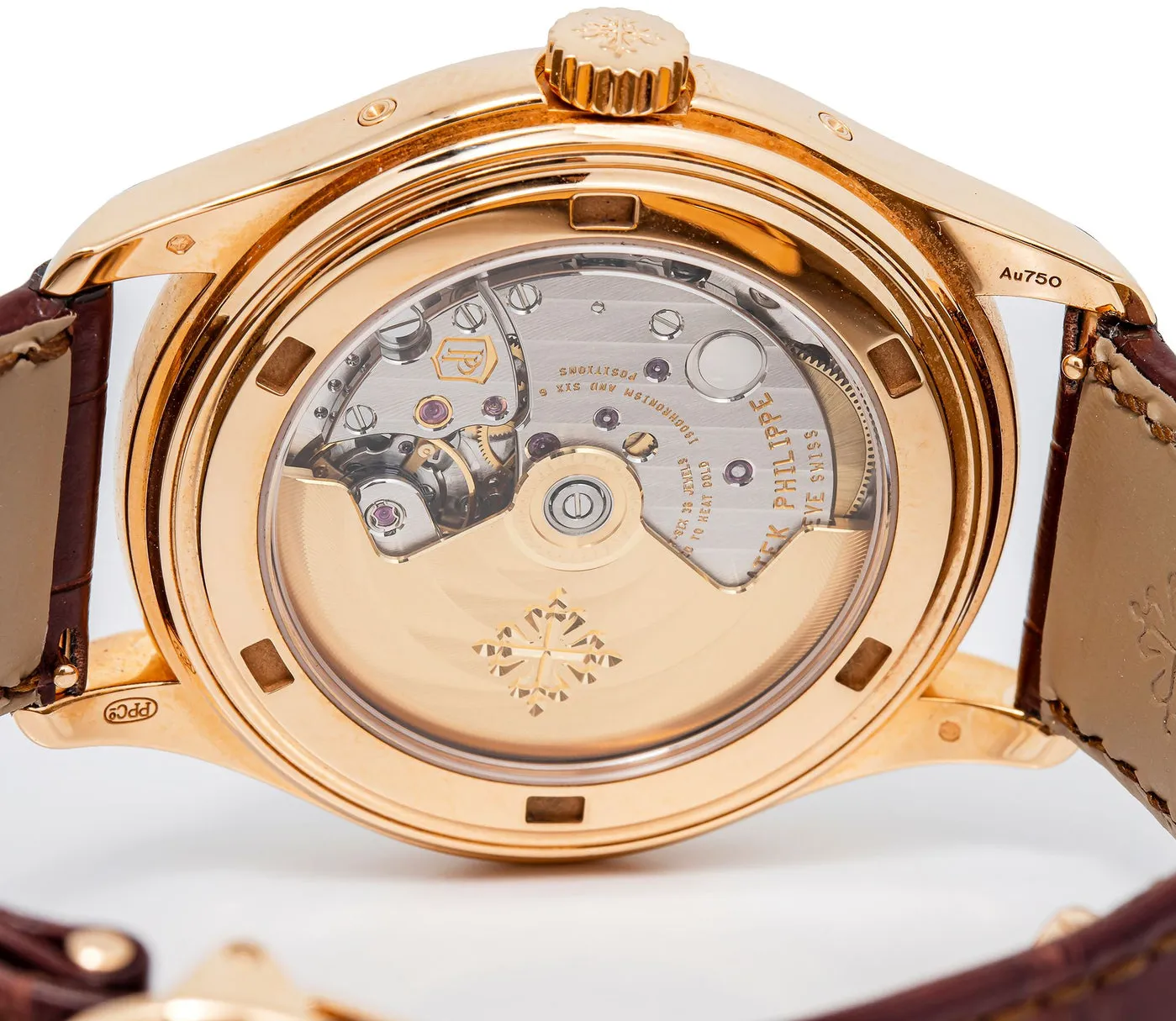 Patek Philippe Annual Calendar 5146R-001 39mm Rose gold and 18k rose gold Beige 5