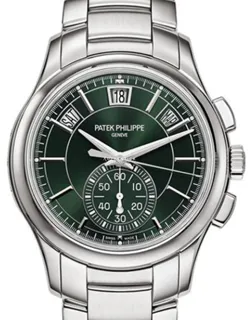 Patek Philippe Complications Flyback Chronograph 5905/1A-001 42mm Stainless steel Green