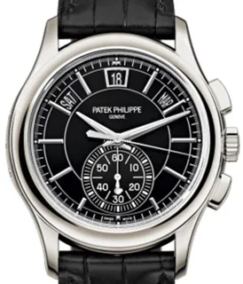 Patek Philippe Complications Flyback Chronograph 5905P-010 42mm Platinum Black