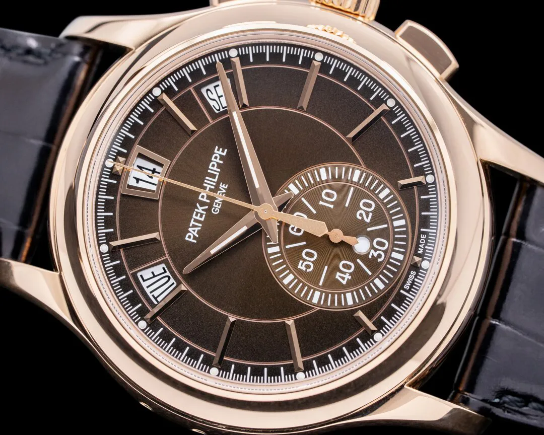 Patek Philippe Annual Calendar Chronograph 5905R-001 42mm Rose gold Brown 5