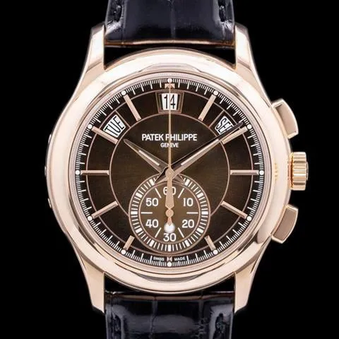 Patek Philippe Annual Calendar Chronograph 5905R-001 42mm Rose gold Brown