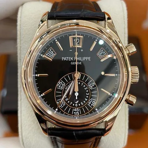 Patek Philippe Annual Calendar Chronograph 5960R-010 40.5mm Rose gold Black 1