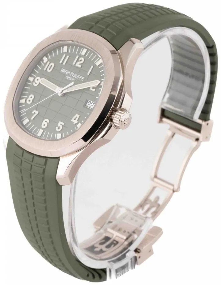 Patek Philippe Aquanaut 5168G-010 42mm White gold Green 3