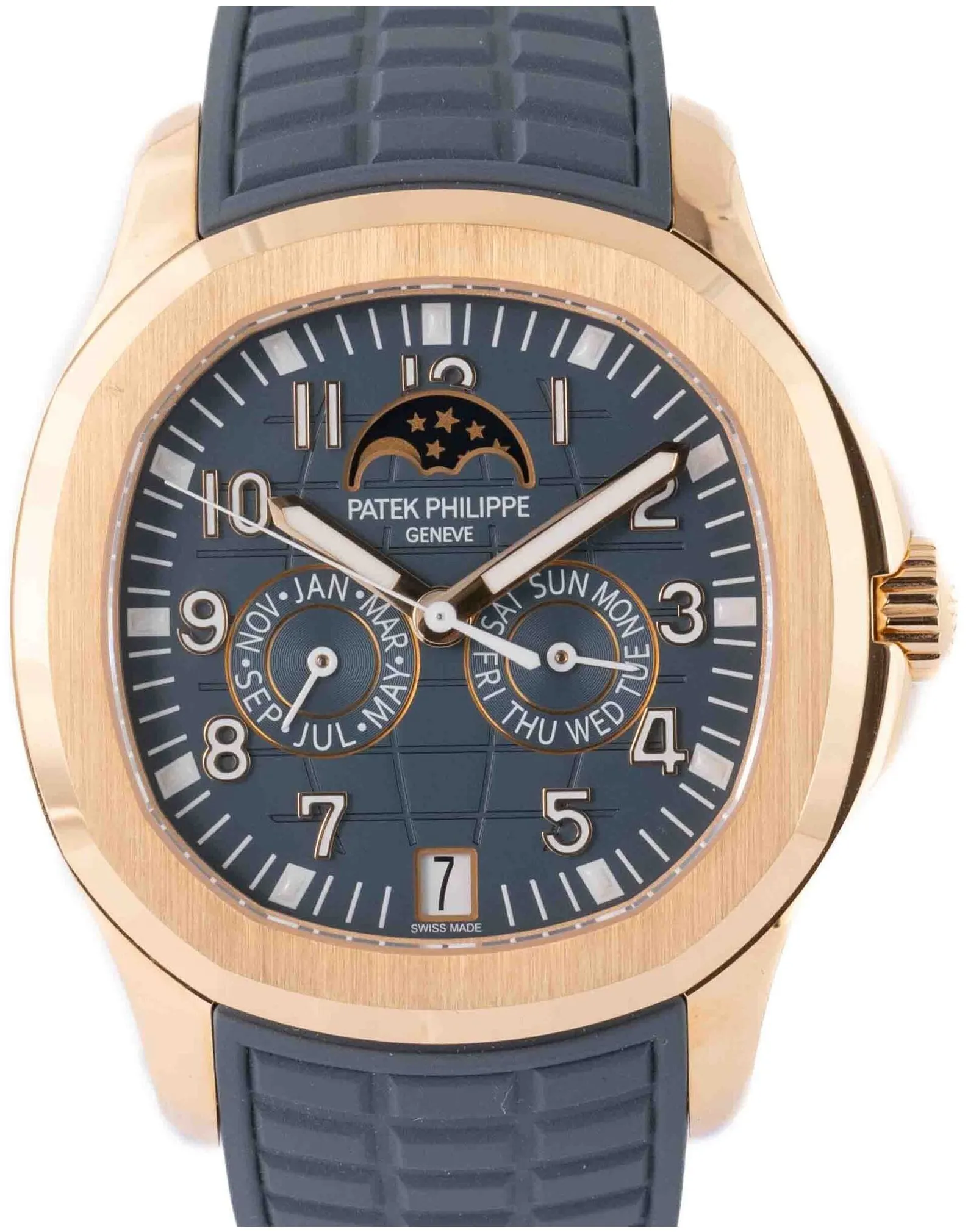 Patek Philippe Aquanaut 5261R-001 40mm Rose gold Blue 4