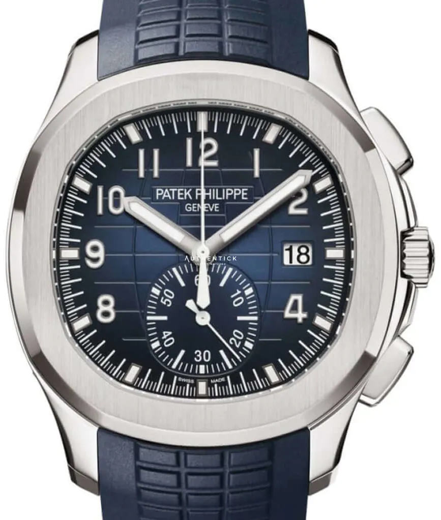 Patek Philippe Aquanaut 5968G-001 42mm White gold Blue