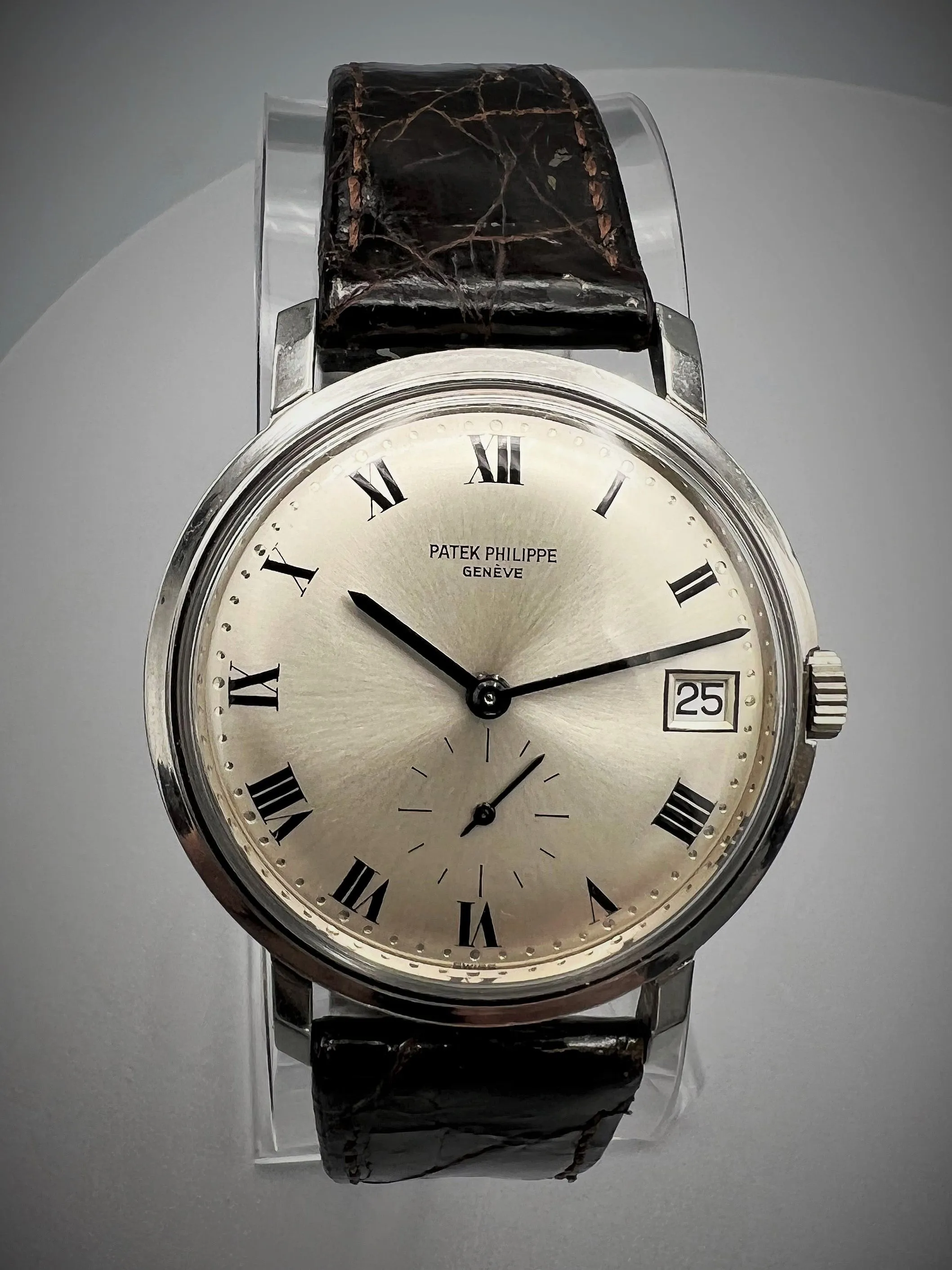 Patek Philippe Calatrava 3445 Yellow gold Silver