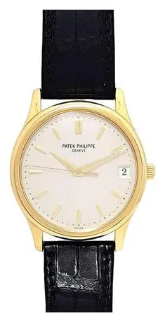 Patek Philippe Calatrava 3998J-001 34mm Yellow gold White