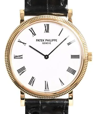 Patek Philippe Calatrava 5120J 35mm Yellow gold White